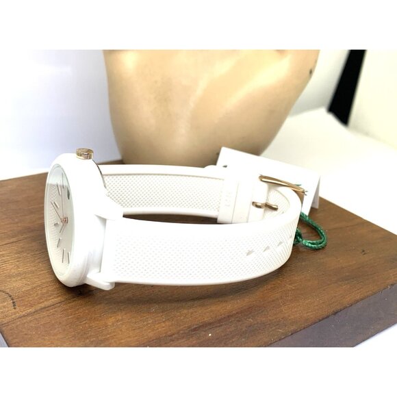 Lacoste Women\'s Watch 2001211 Quartz Croc Logo White Dial Rubber Band 36mm main image 6